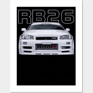 JDM CAR nismo RB26 factory RB26DETT Fine Spec Posters and Art